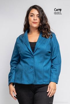 Immagine di CURVY GIRL SUEDE BLAZER